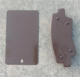 Smeđi zaštitni premaz kočionih pločica